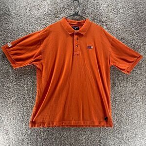Clemson Tigers Polo Shirt Adult Extra Large Orange NCAA Football Port Authority